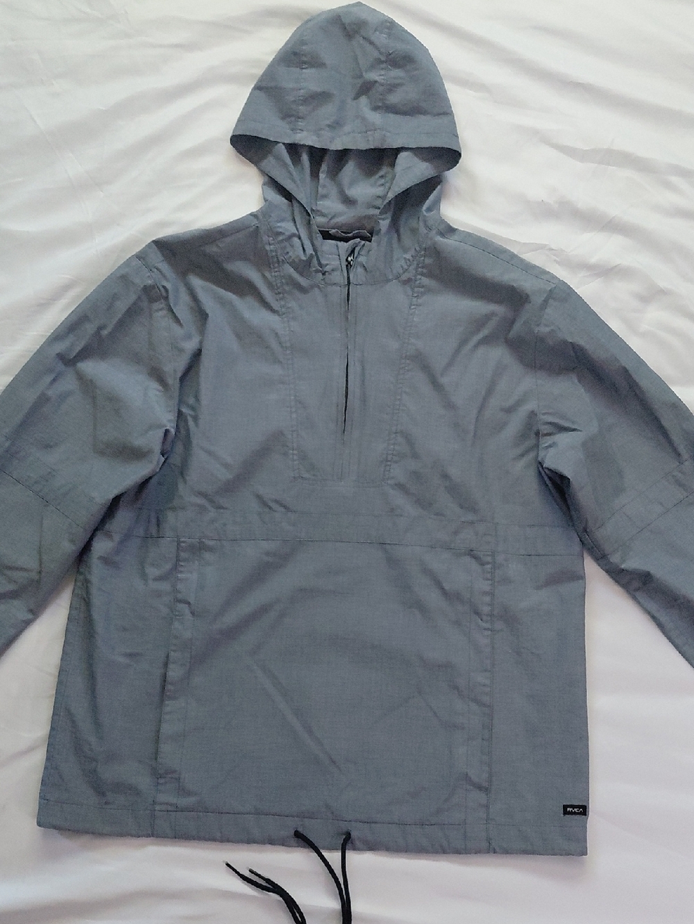 RVCA Bray Anorak Jacket in chambray Men’s L